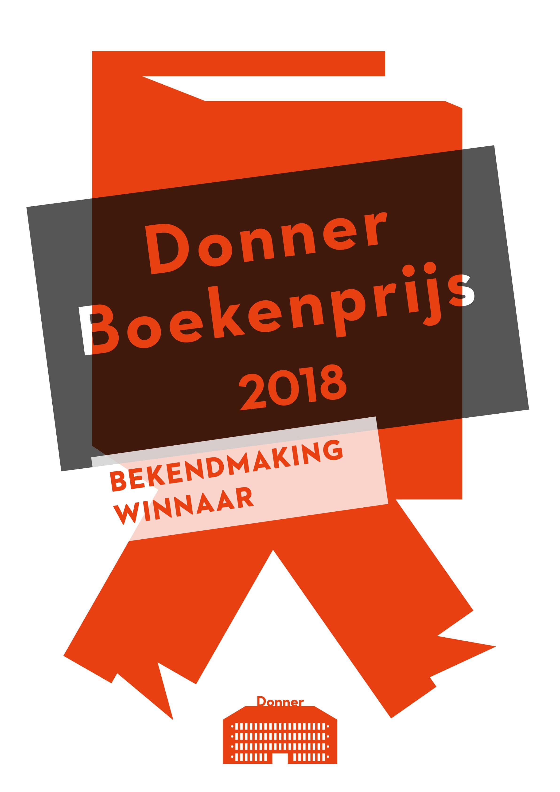 Donner Boekenprijs 2018 logo (bekendmaking winnaar)
