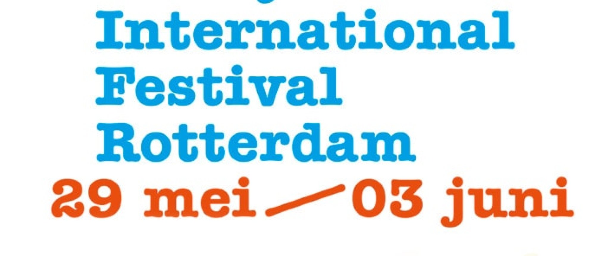 49ste Poetry International Festival Rotterdam: Meet between the lines