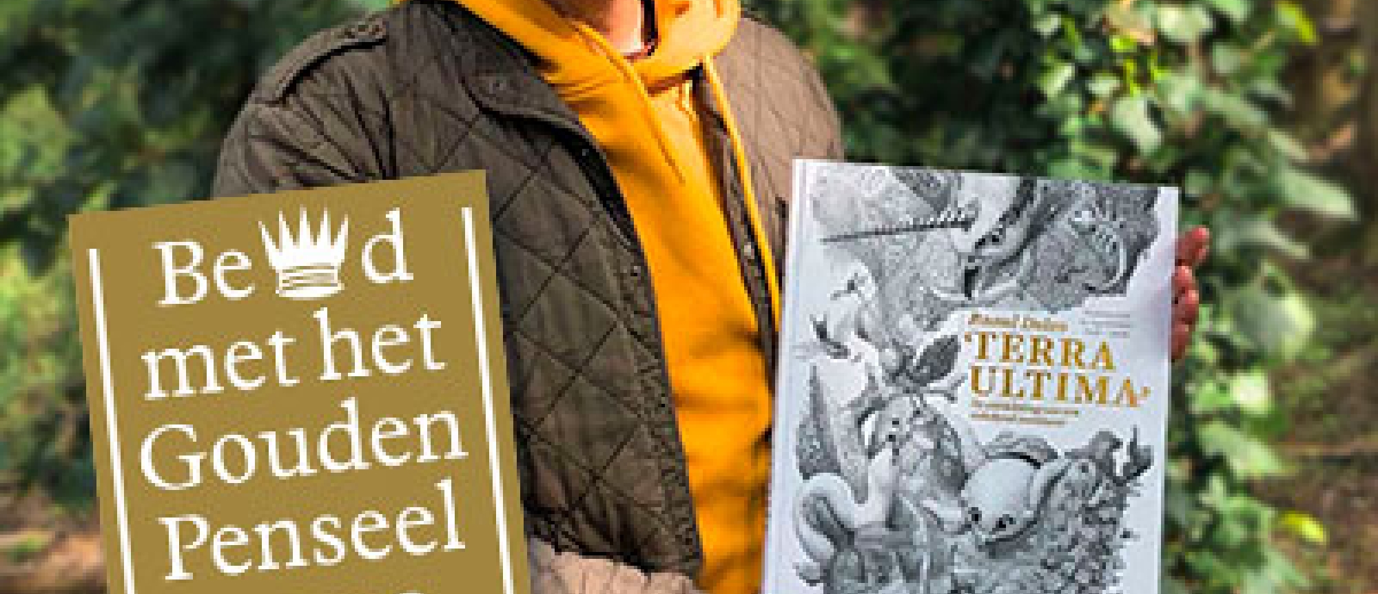 Kinderboekenweek 2022 | Ontmoet & groet Gouden Penseel 2022 winnaar Raoul Deleo