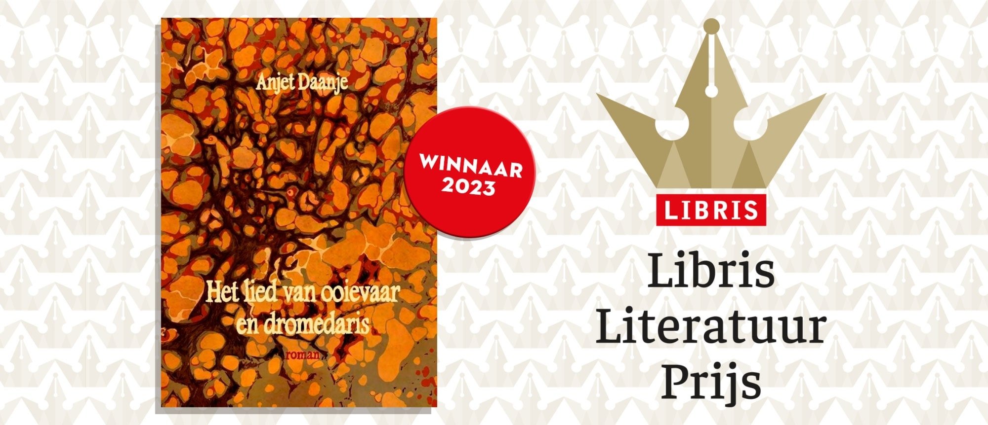 Anjet Daanje wint de Libris Literatuur Prijs 2023