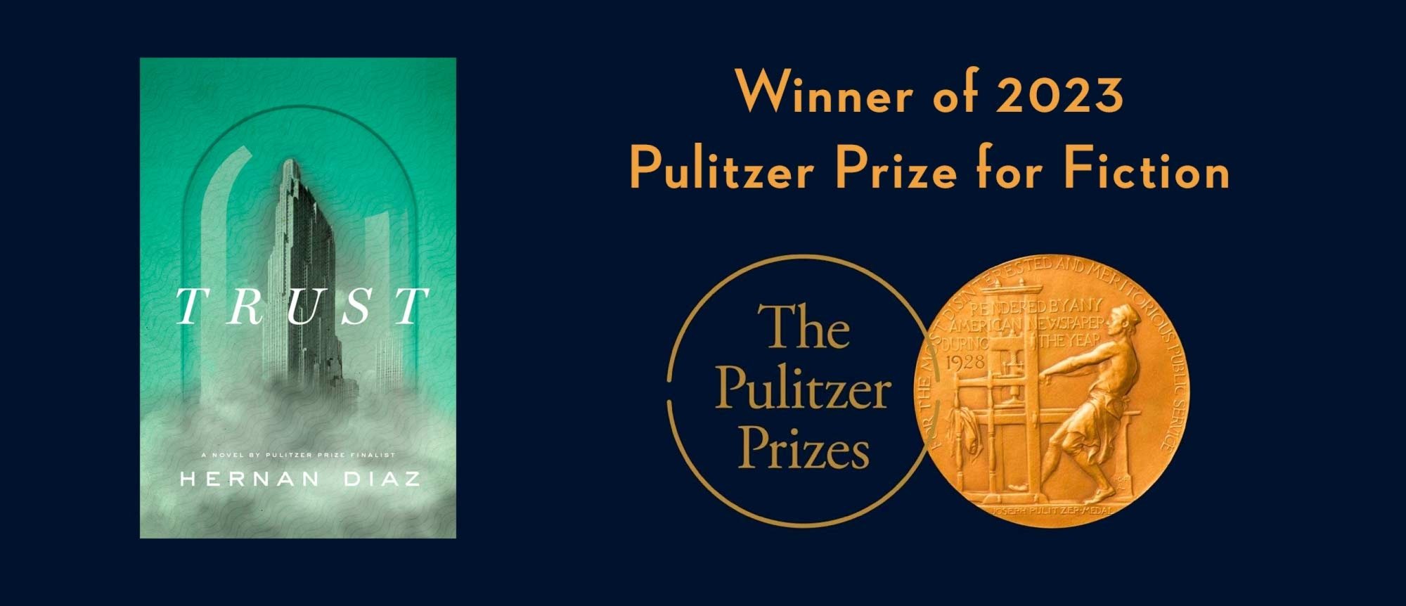 The 2023 Pulitzer Prize Winner in Fiction - Hernan Diaz
