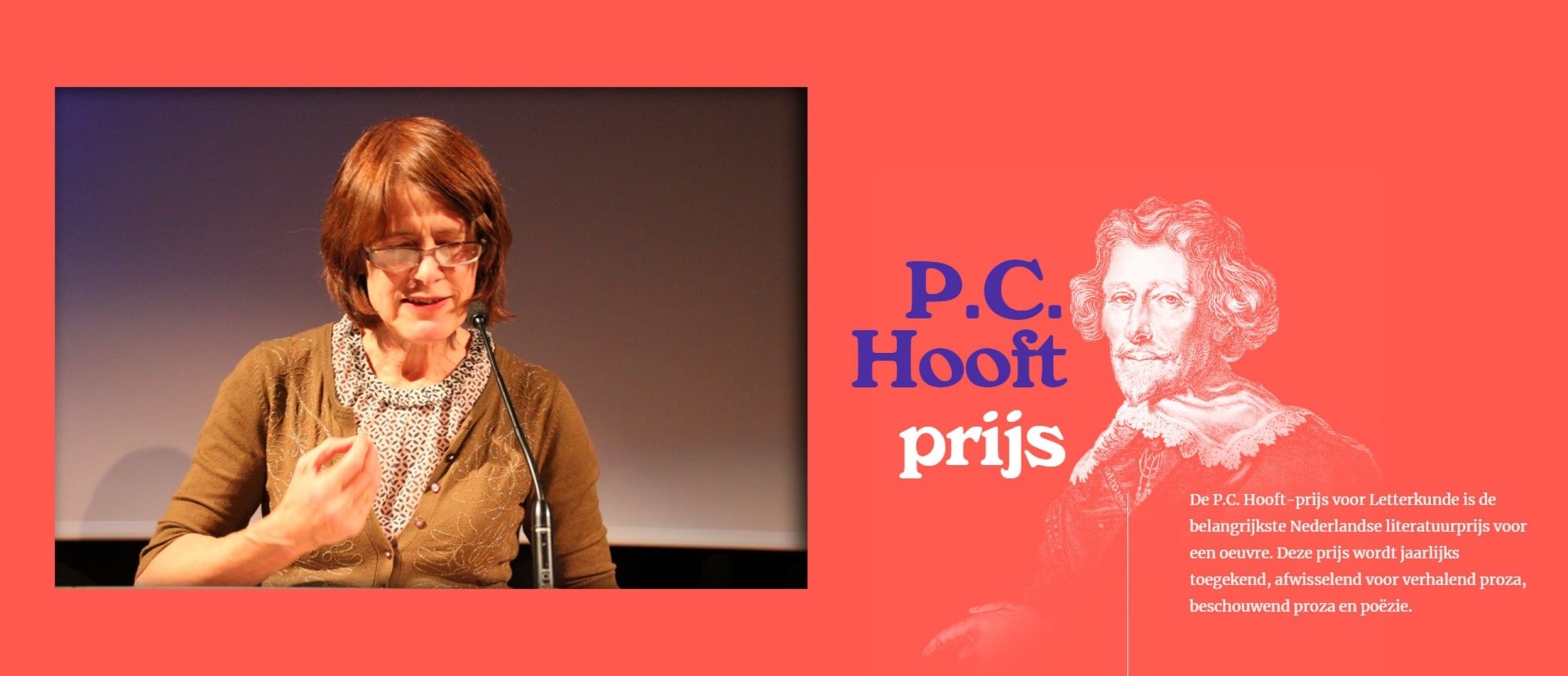 P.C. Hooft-prijs voor Astrid Lampe