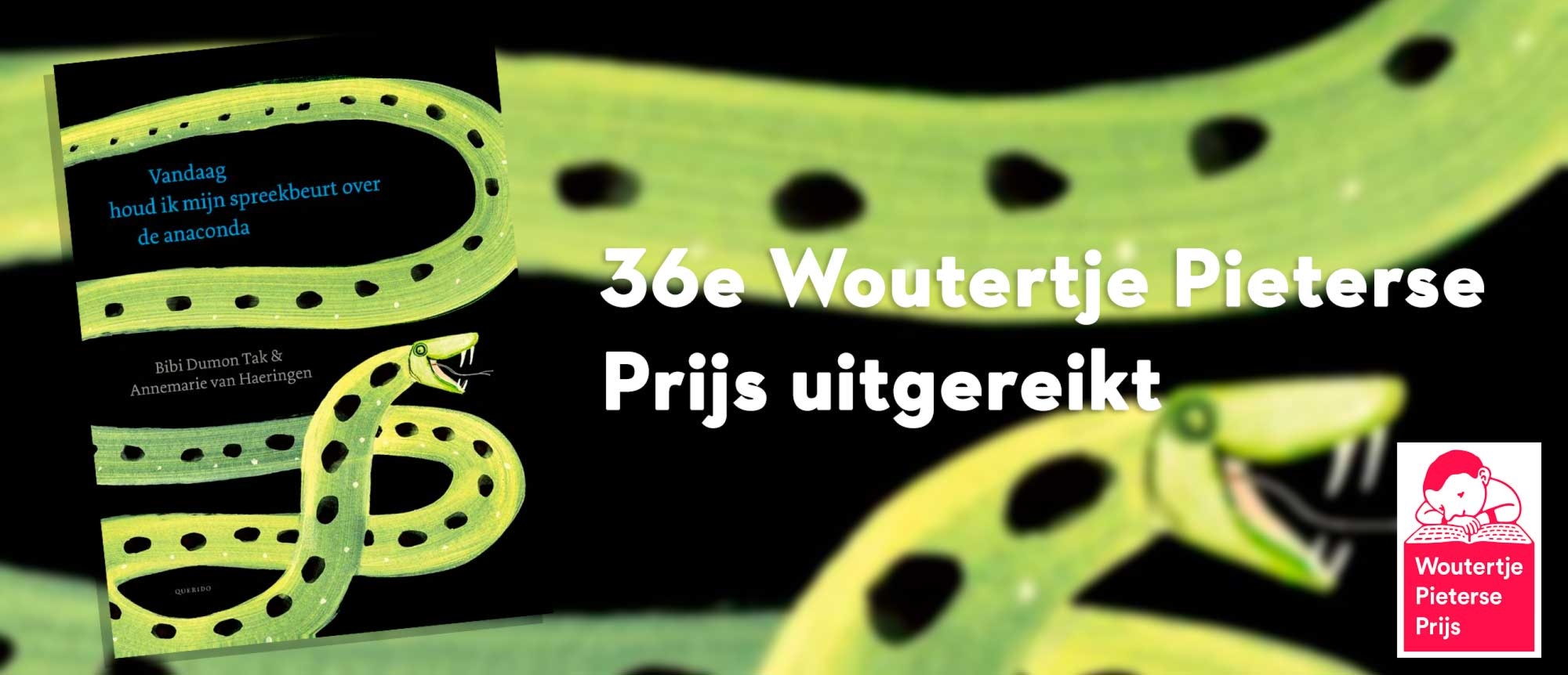 36e Woutertje Pieterse Prijs uitgereikt