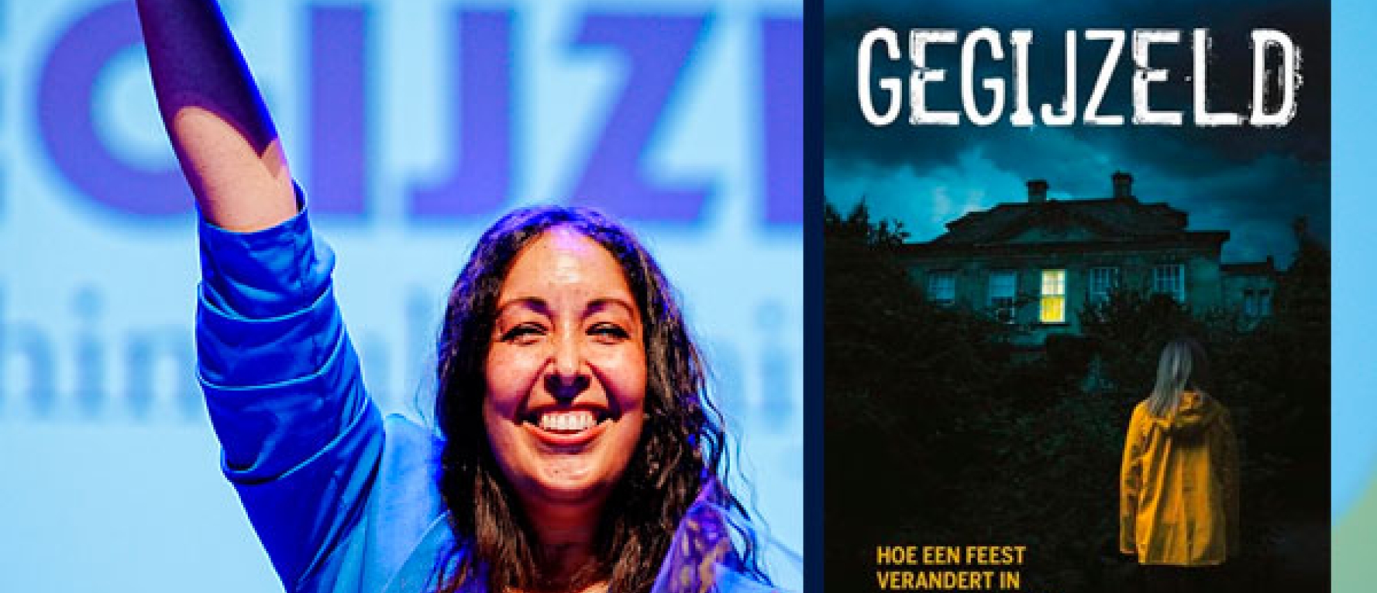 Winnaar Prijs van de Jonge Jury 2022 is Chinouk Thijssen met 'Gegijzeld'.
