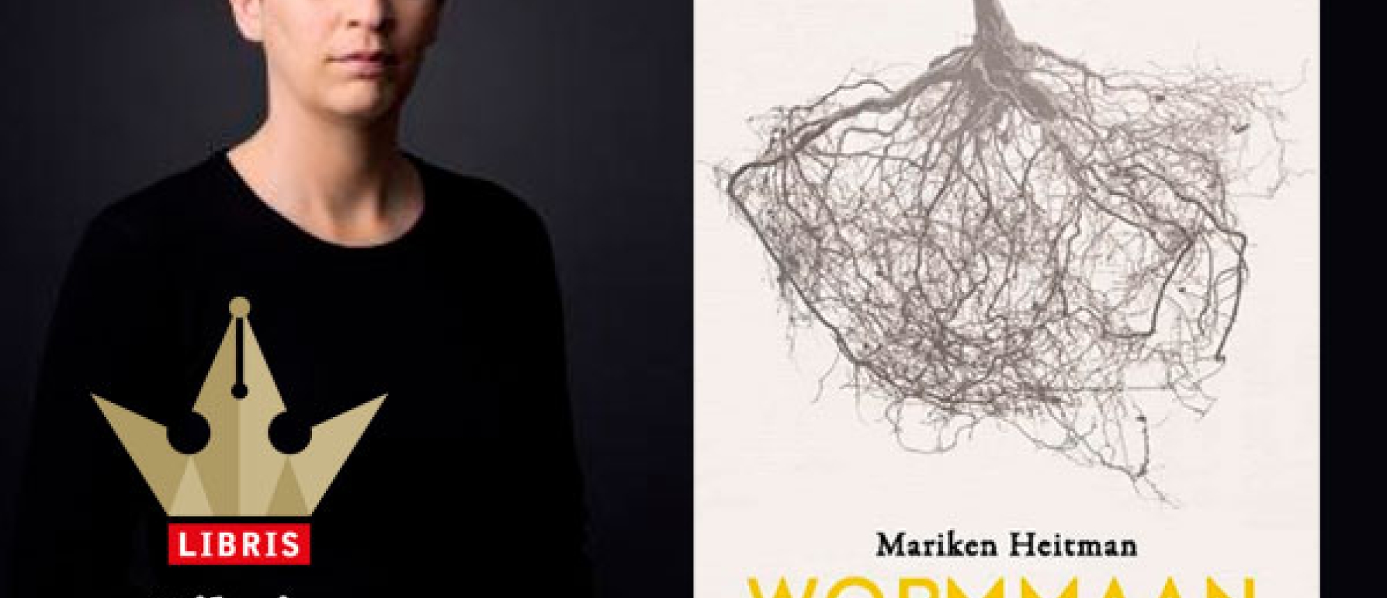 Wormmaan van Mariken Heitman wint de Libris Literatuur Prijs 2022