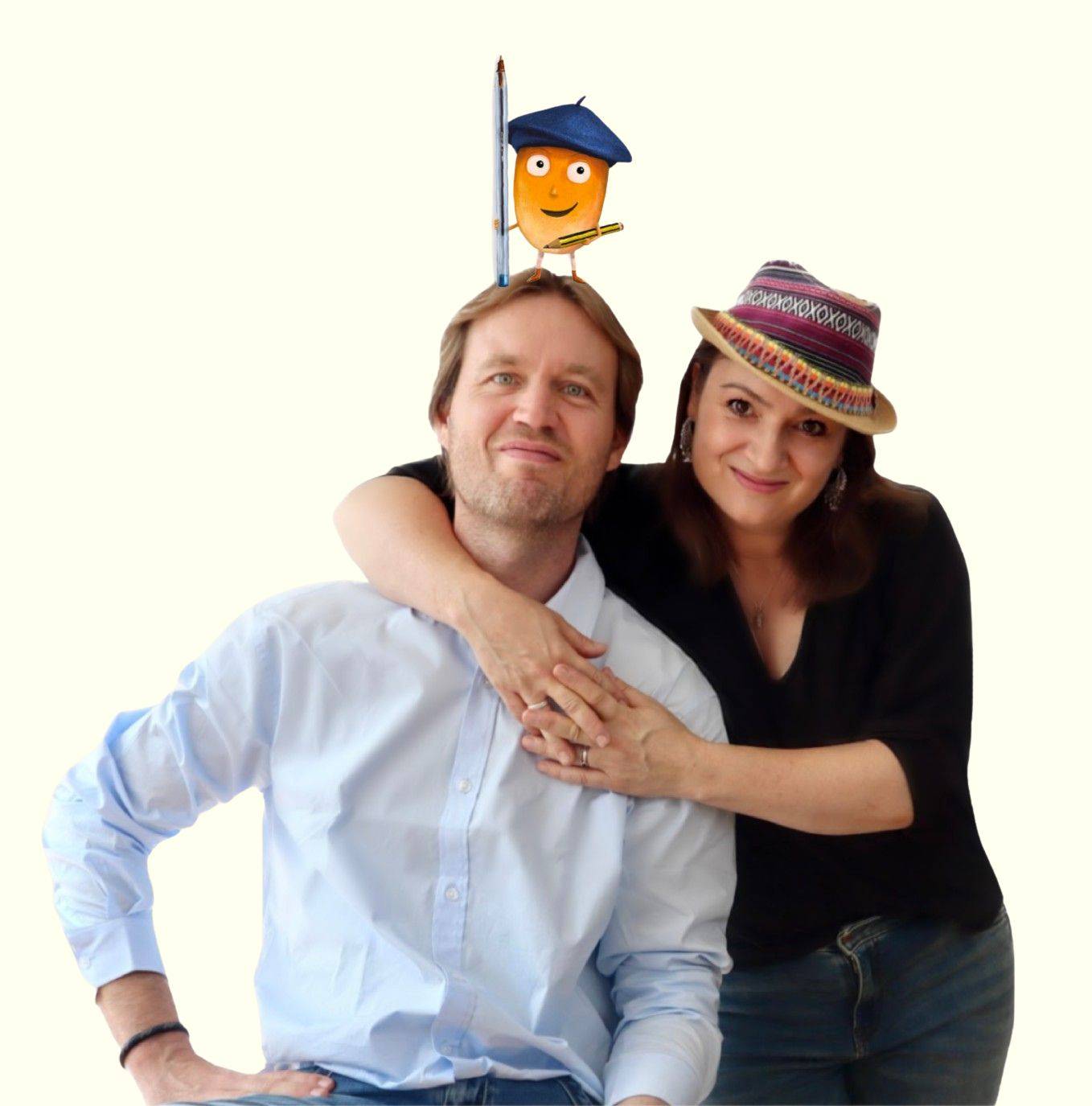 Maranke-Martijn-Bob-pen-potlood-wit