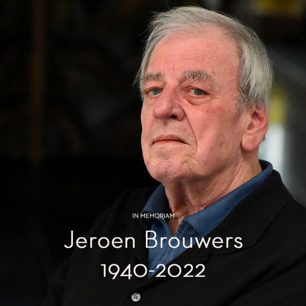 In memoriam - Jeroen Brouwers