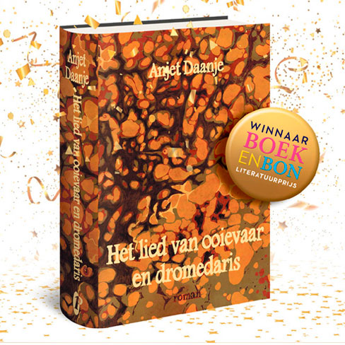 Anjet Daanje wint de Boekenbon Literatuurprijs  2022